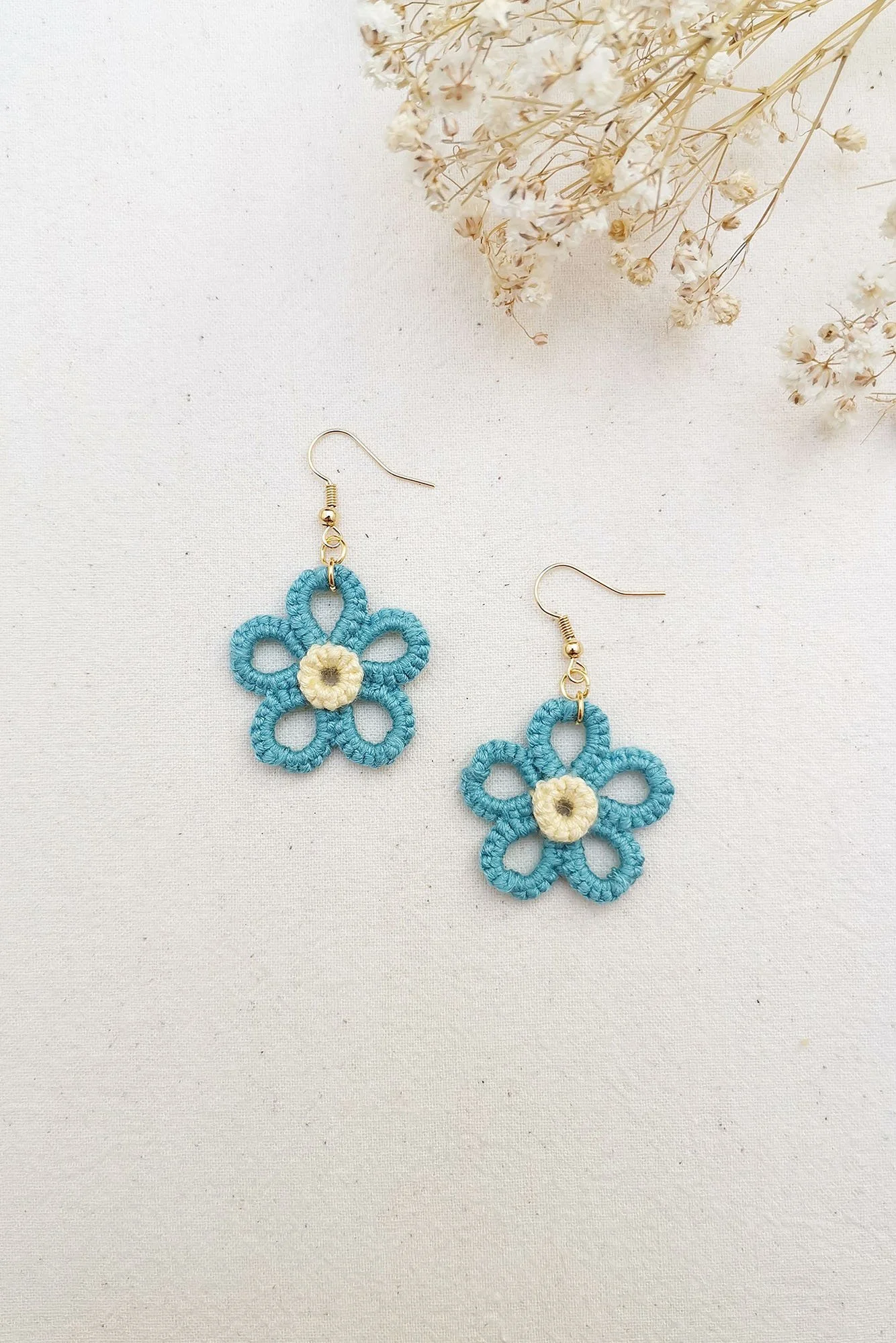 Spring flower earrings deals